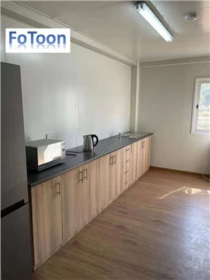 Modular Refugee Flat Pack Gámaherbergi fyrir gistingu